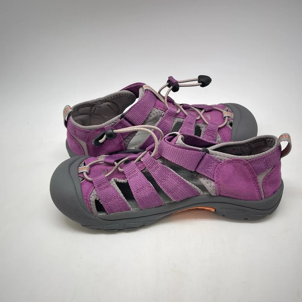 Keen Newport‎ H2 Sandals Youth 5 Pink Waterproof Outdoor Hiking Shoes 9212-STPP